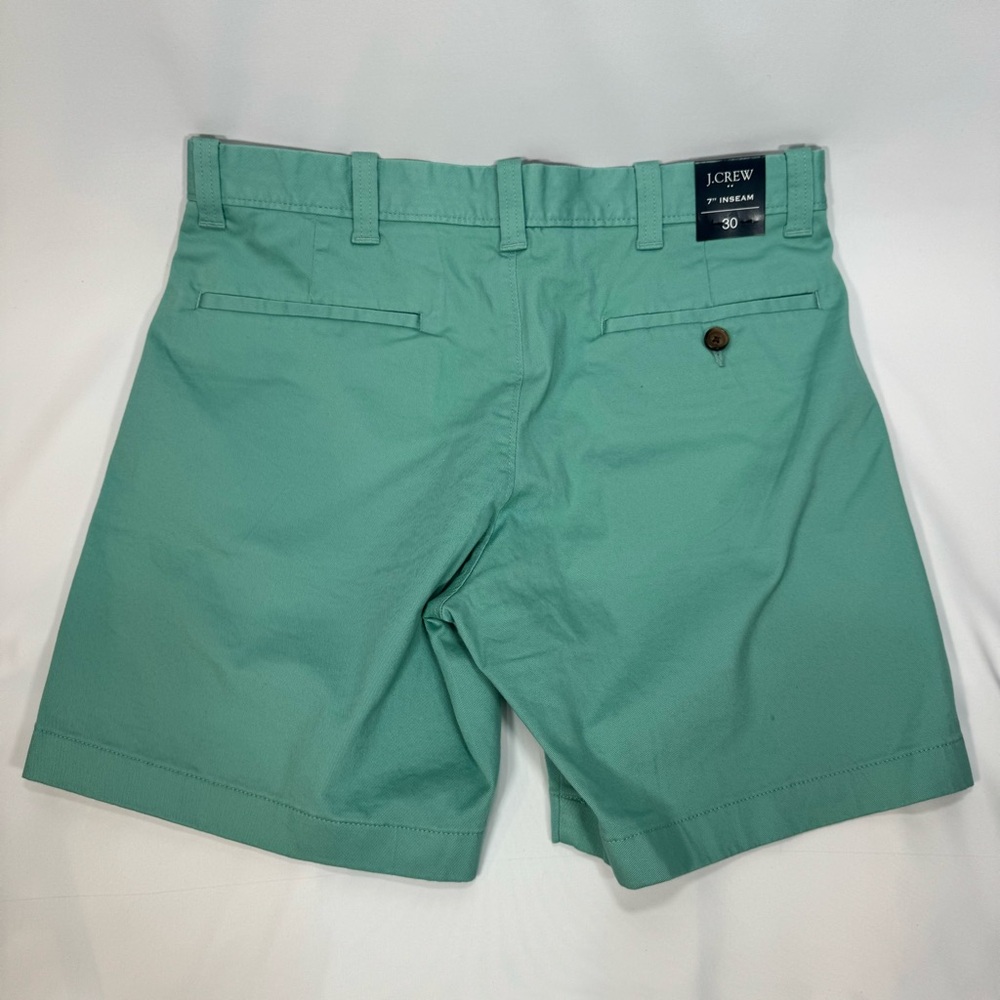 NWT New J Crew Men's Size 30 7" Stretch Chino Shorts Golf Casual Travel Stylish - Picture 4 of 5